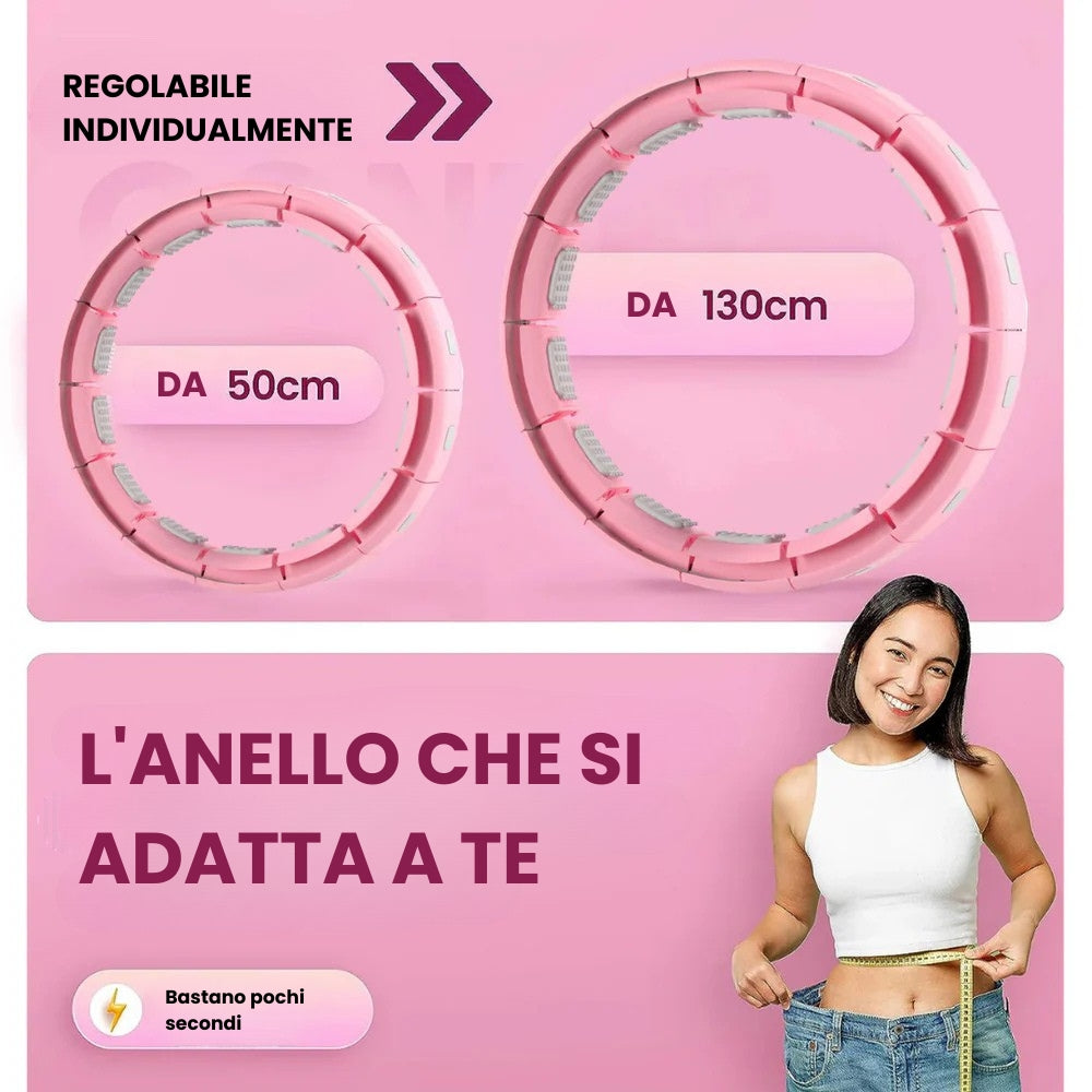 Hoopside Pro - Hula hoop Smart per Dimagrimento Rapido