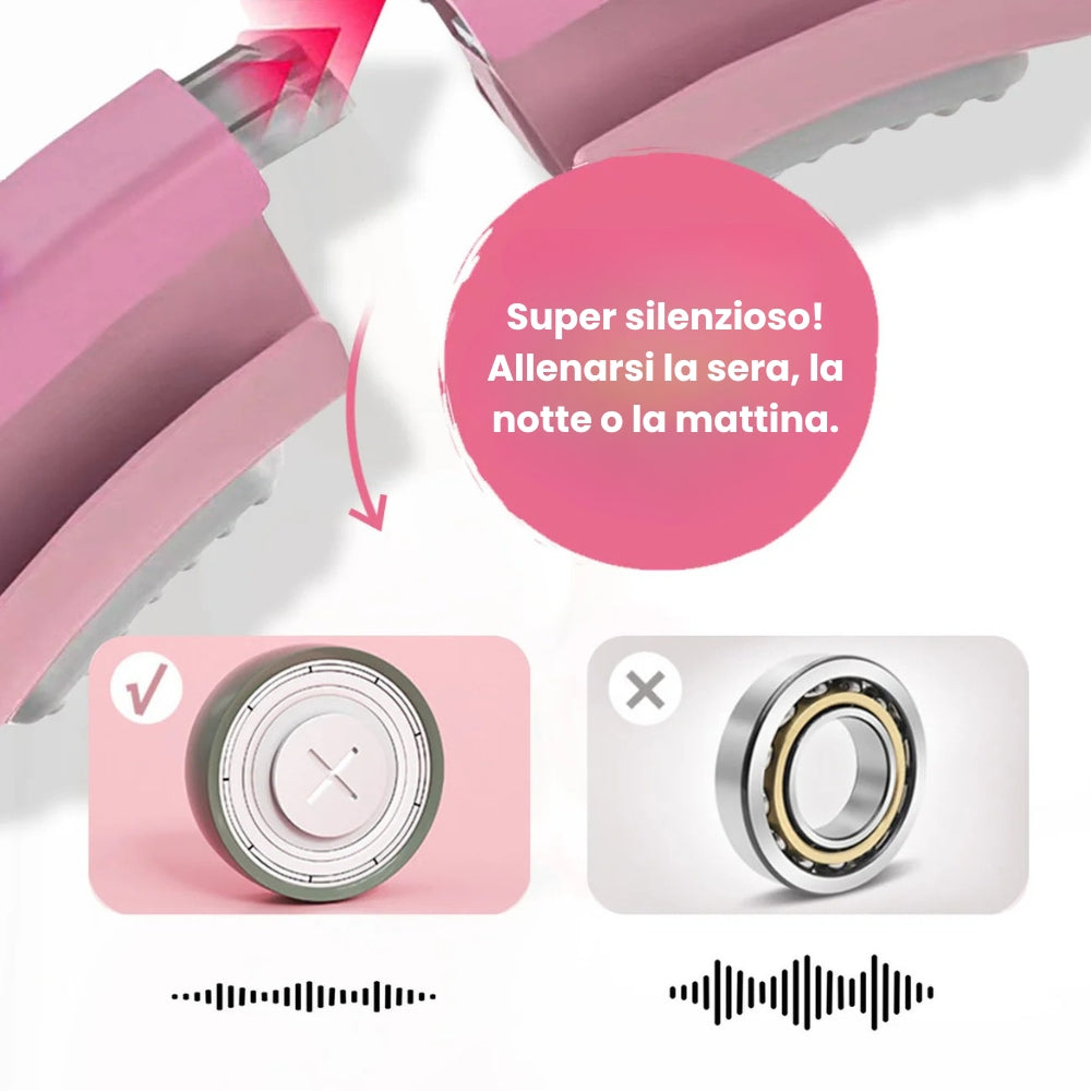 Hoopside Pro - Hula hoop Smart per Dimagrimento Rapido